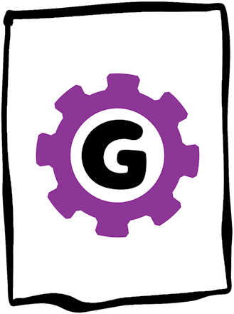 Generate logo in a frame to match the avatars used for team members.
